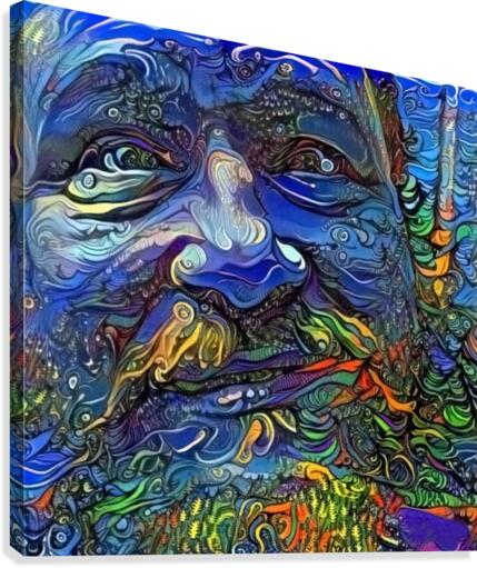 Smiling Man Canvas Print