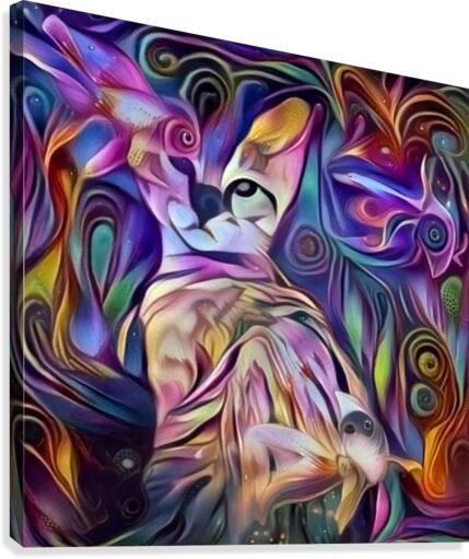 Kitty Canvas Print