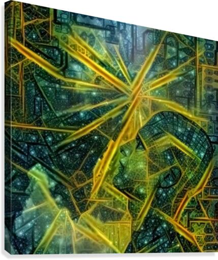Future Man Canvas Print