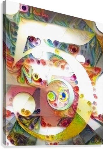 Number 5 Canvas Print