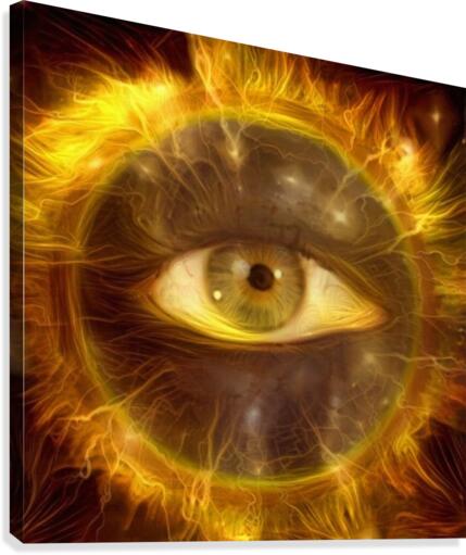 All seeing Eye Canvas Print