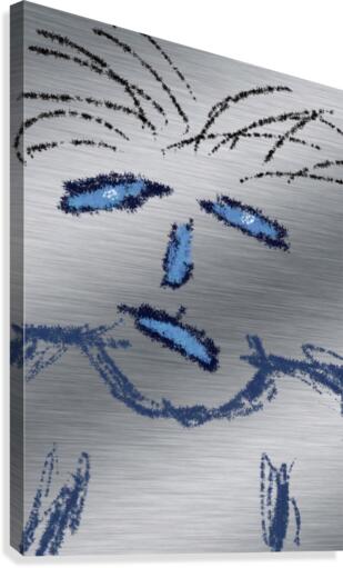 Sad Face Canvas Print