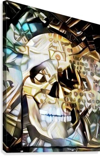 Ancient Skull Canvas Print