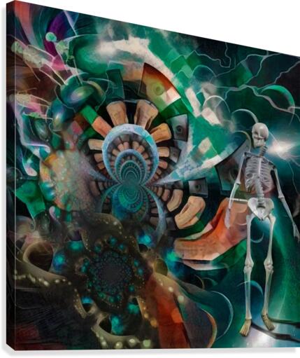 Virtual Lives Canvas Print