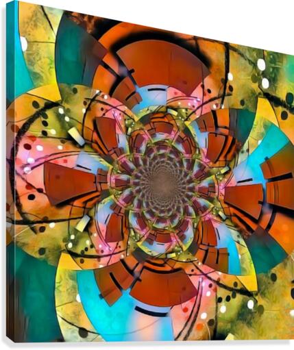 Optical Illusion Canvas Print