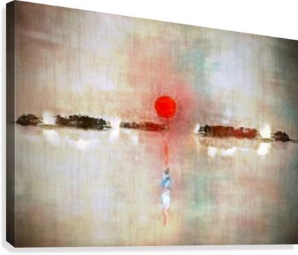 Red Sunset Canvas Print