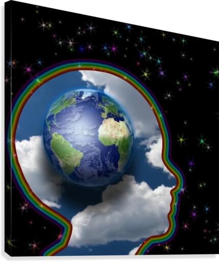 Earth Mind Canvas Print
