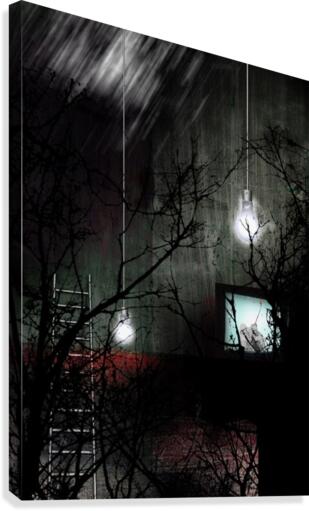 Dark Room Canvas Print