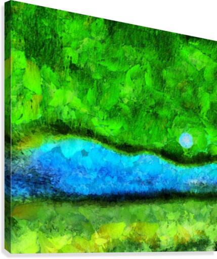 The River Canvas Print