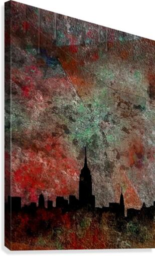 NY Abstract Canvas Print