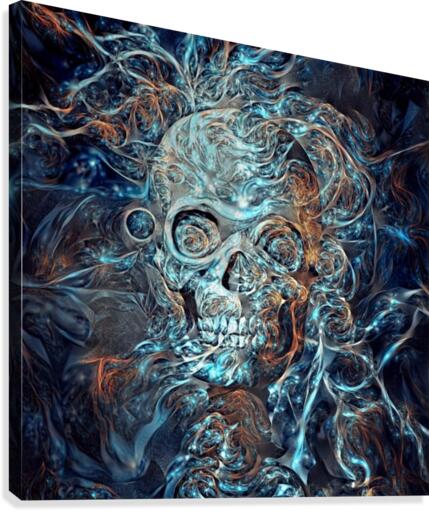 Magic Skull Canvas Print
