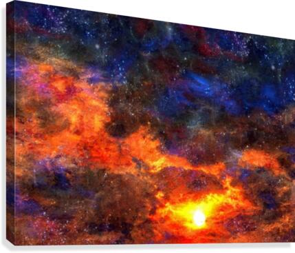 Twilight Scene Canvas Print