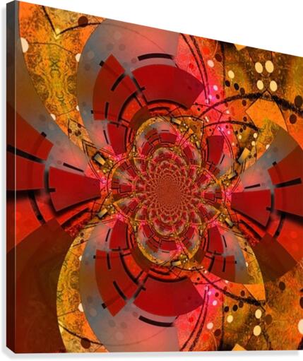 Geometric Abstract Canvas Print