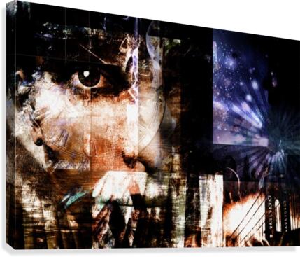 Face Abstract Canvas Print