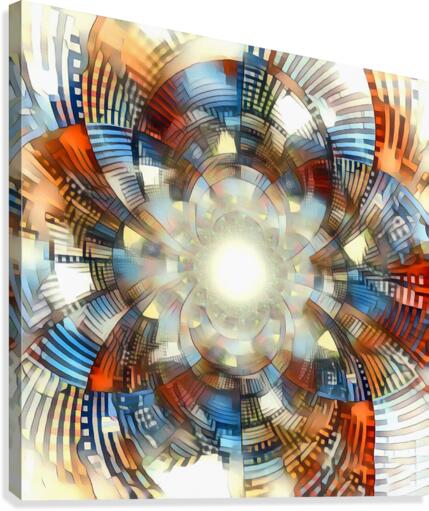 Optical Illusion Canvas Print