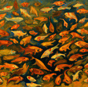 A Pond of Goldfish