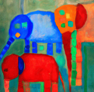 Elephants on Parade II