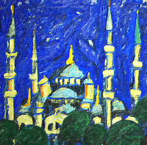 The Blue Blue Mosque