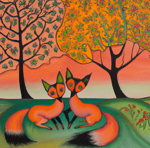 Two Foxes