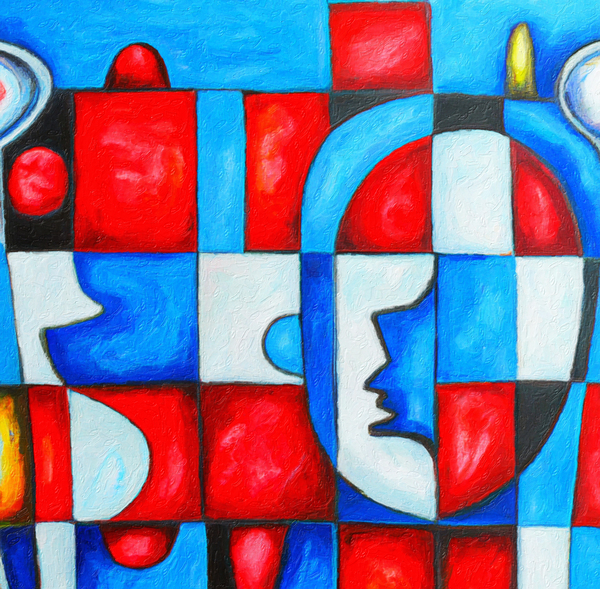 A Checkered Past Print