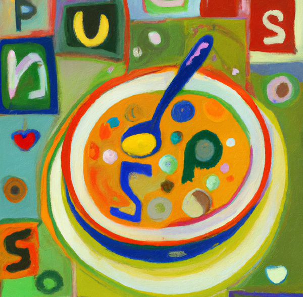 Alphabet Soup II by aiddia