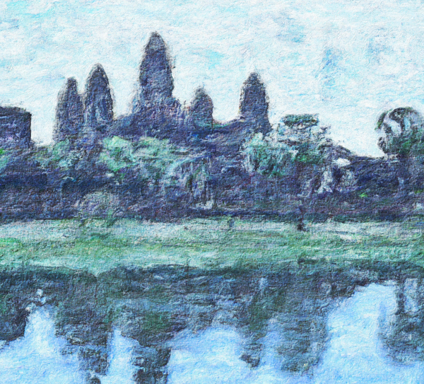Angkor Temple II by aiddia