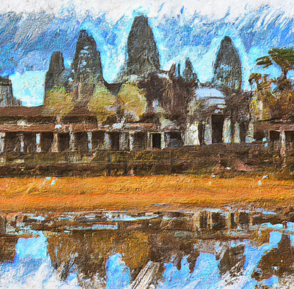 Angkor Temple III by aiddia