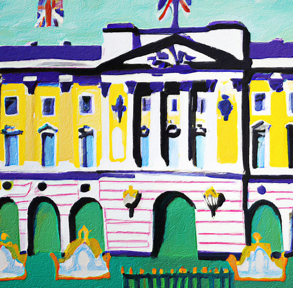 Buck House Print