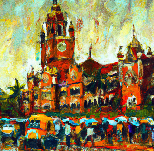 Chhatrapati Shivaji Terminus III by aiddia