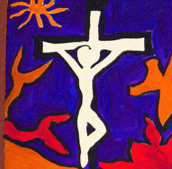 Crucifix III Print