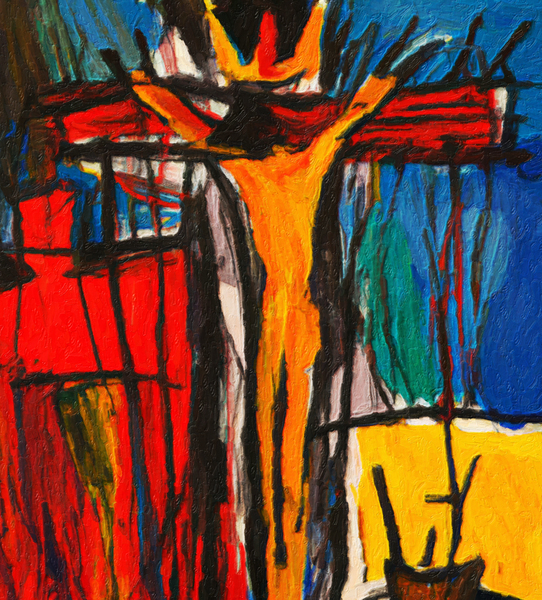 Crucifix V Print