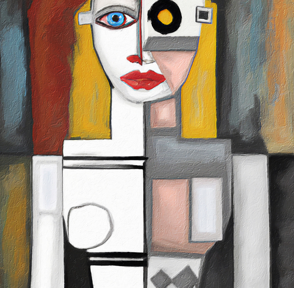 Cubist Robot I by aiddia