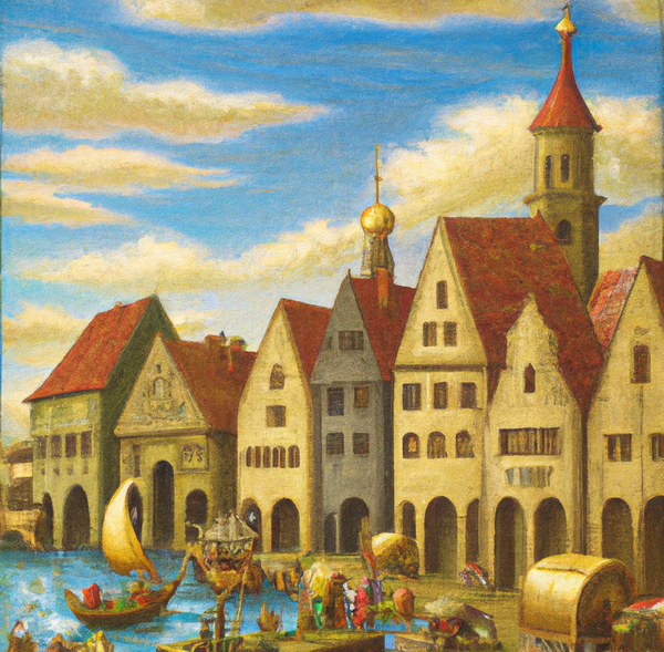 Flemish Landing Print
