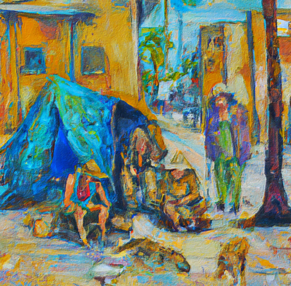 Homeless in Paradise by aiddia
