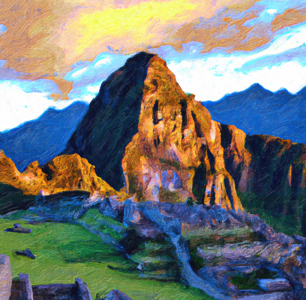 Machu Picchu I by aiddia