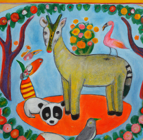 Magic Animals II Print