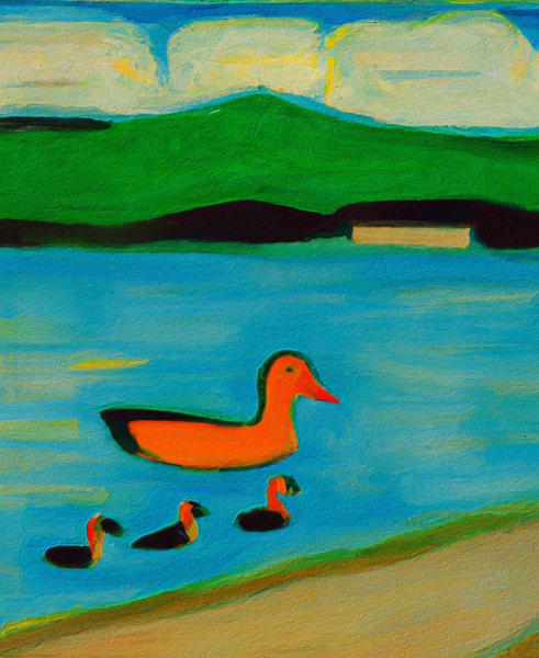 Make Way for Ducklings III Print