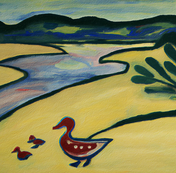 Make Way for Ducklings IX Print