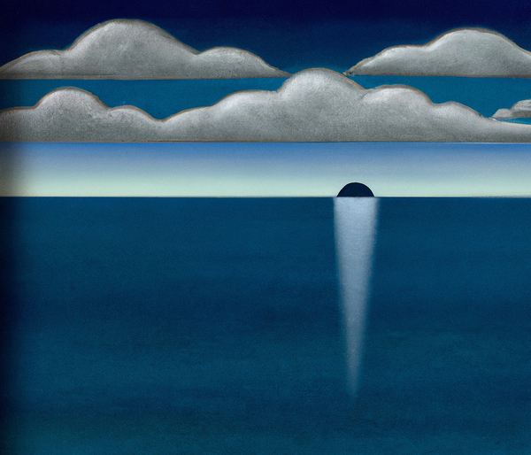 Moonset Print
