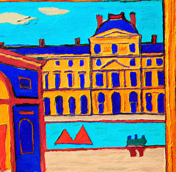 Musee du Louvre Print