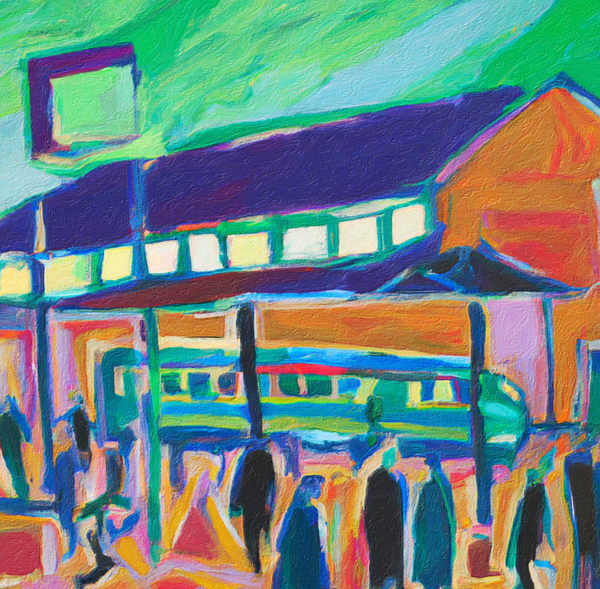 New Haven Line Print