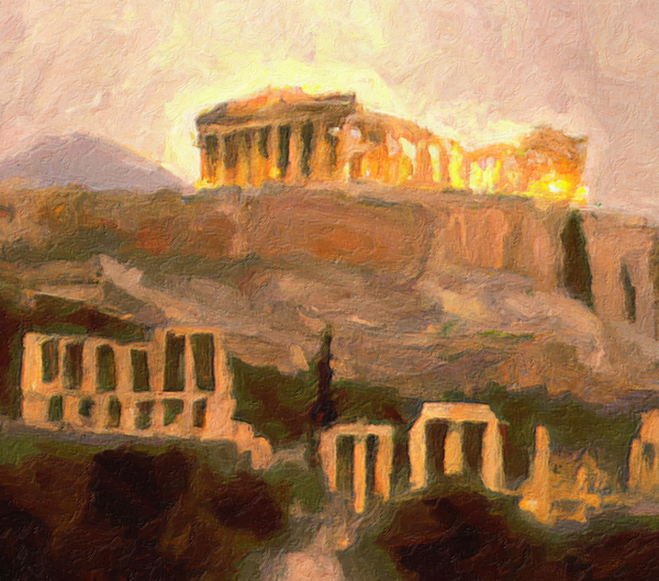 The Acropolis I Print