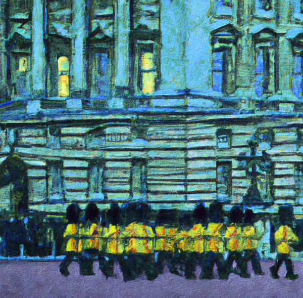 The Queens Guard Print