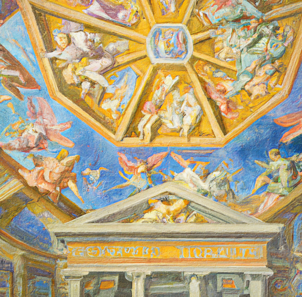 The Sistine Chapel Print