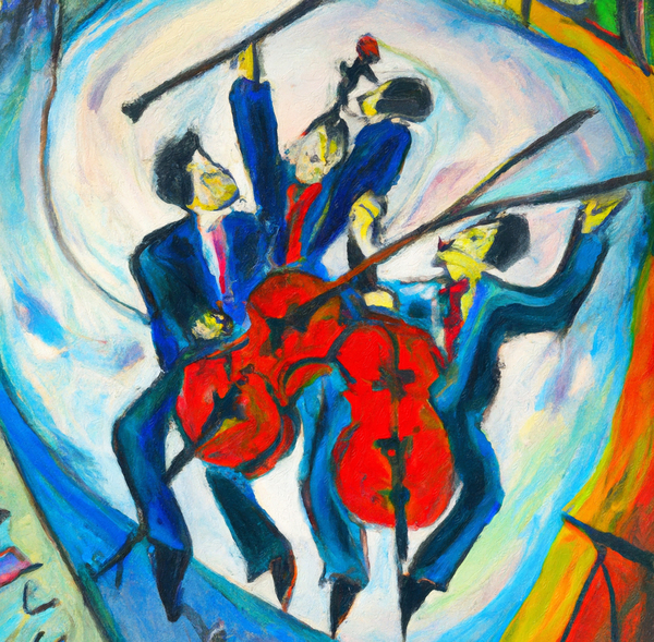 The String Quartet III Print