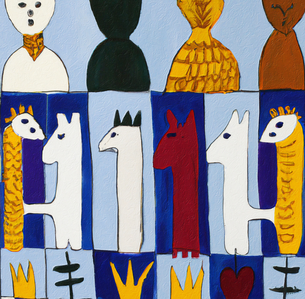 Three Dimensional Chess II Print