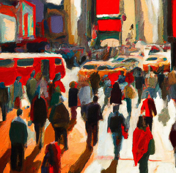 Times Square III Print