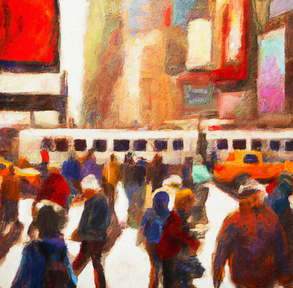 Times Square IV Print