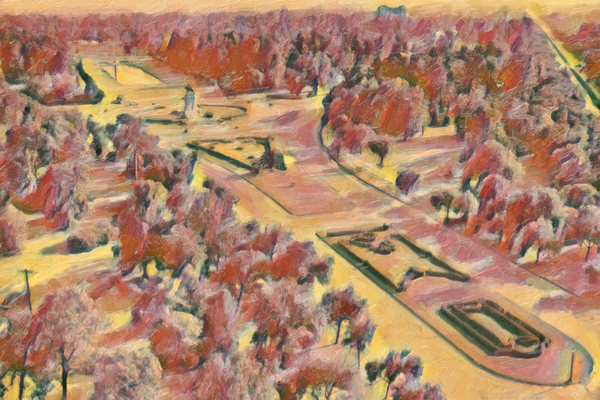 Hermann Park Print