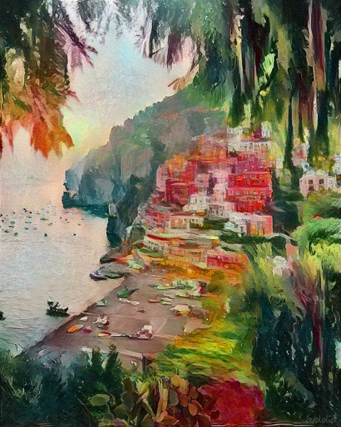 Mediterranean Sunset Print